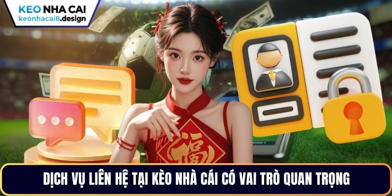 Dịch vụ liên hệ tại Kèo Nhà Cái có vai trò quan trọng 